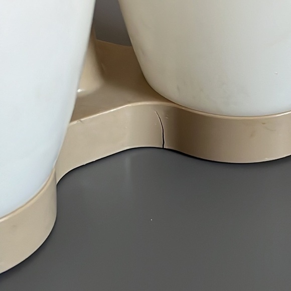 Vintage Tupperware 757-1 Condiment Serving Caddy No‎ Lids - Picture 4 of 4